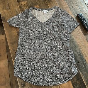 Athleta animal print tee
